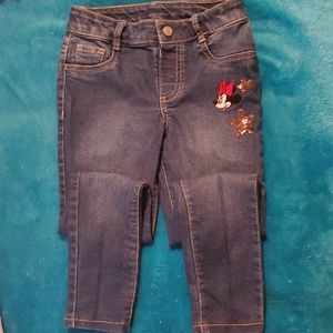 Girls Minnie Mouse Jeans
